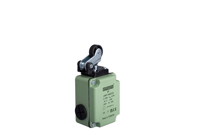 L1 Metal Body 22 mm Plastic Roller Lever Snap Action 1NO+1NC Limit Switch